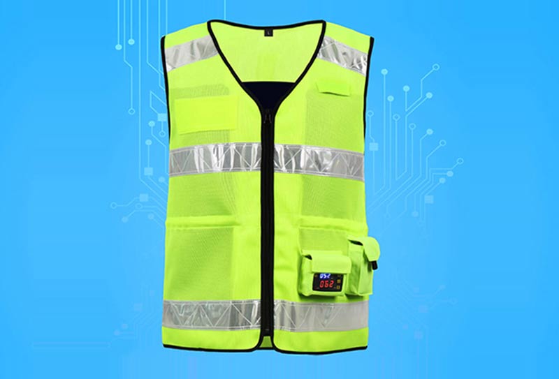 Intelligent biomimetic cooling vest, a cooling tool for working in high-temperature environments!